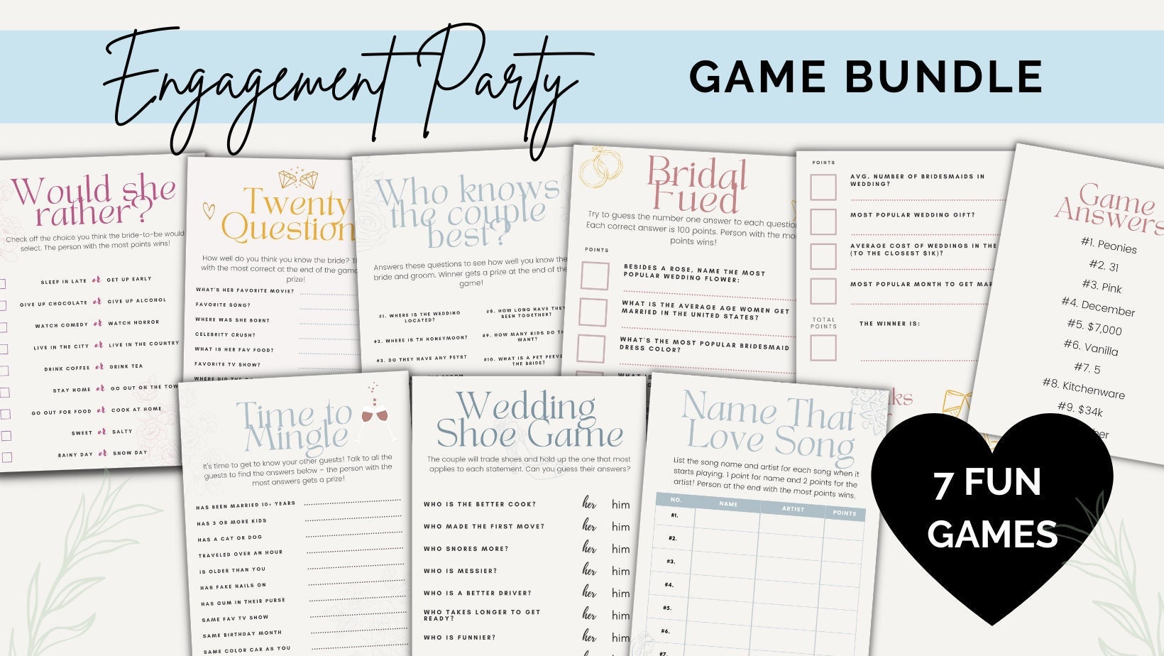 Average cost of engagement deals party