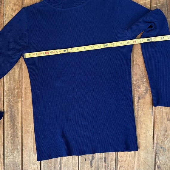 Modal Scuba Ribbed Turtleneck Sweater in Regency Green main image 1