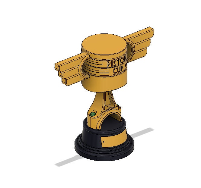 Piston Cup Trophy 3D Print Files Etsy