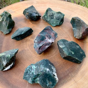 Raw Bloodstone | INTUITION STONE