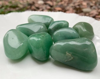 Tumbled Green Aventurine | PROSPERITY & LUCK STONE