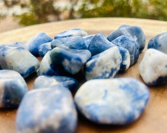 Sodalite Tumbled | CONFIDENCE & TRUTH STONE