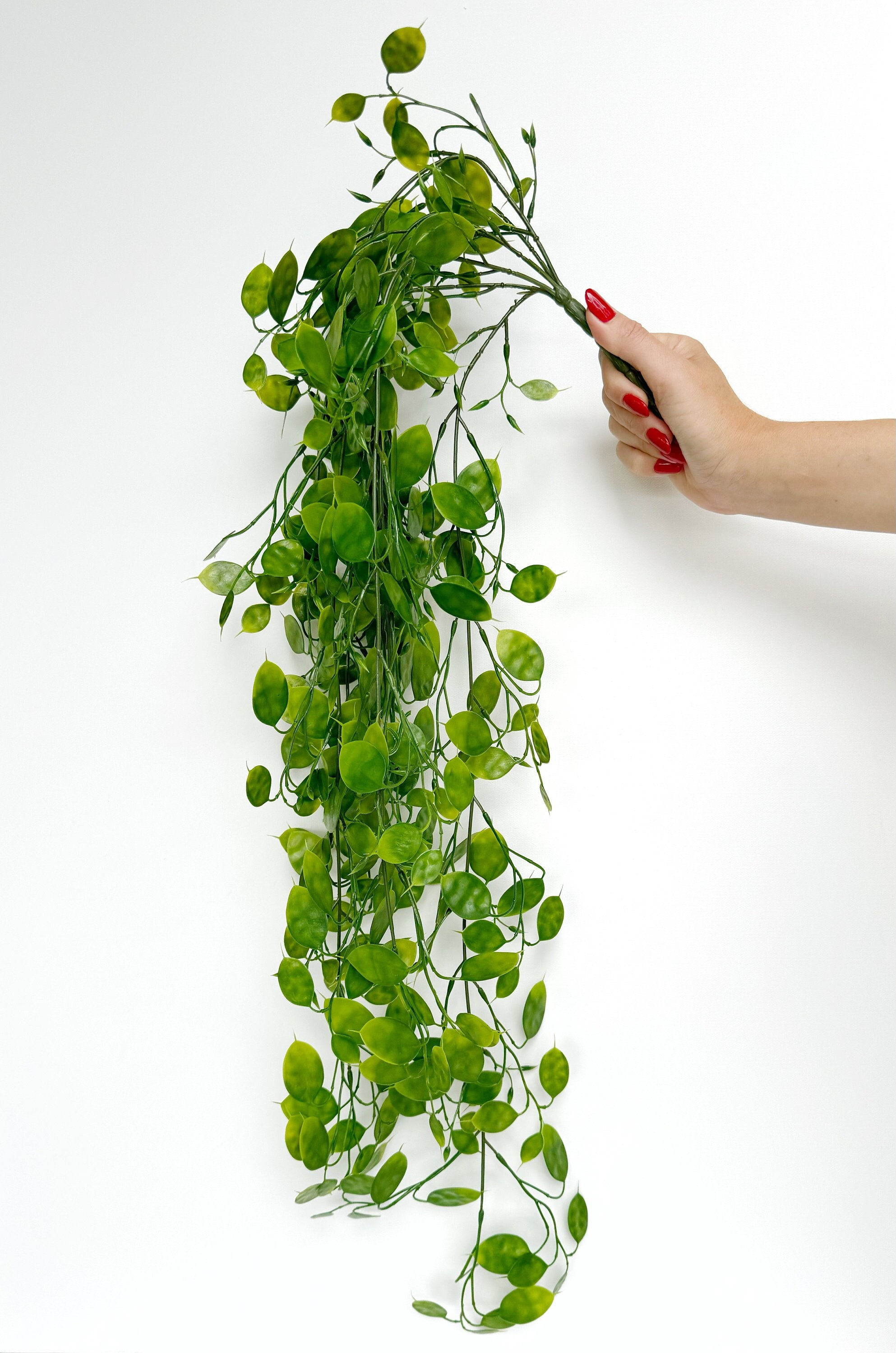 Hanging Plants Artificial Monstera Deliciosa Leaf Garland Fake