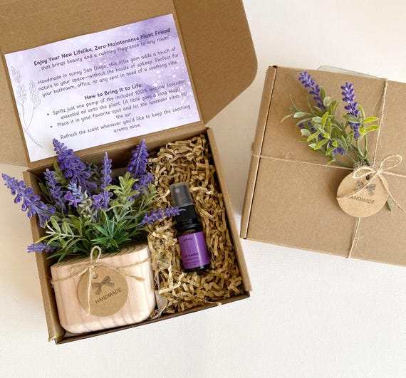 lavender plant gift Basket of Lavender main image 1