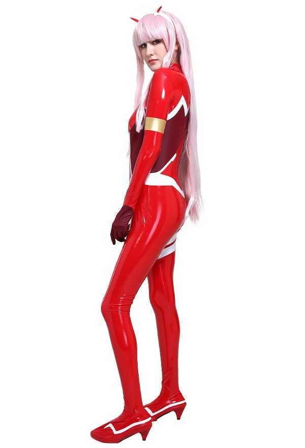 Fashion Halloween DARLING in the FRANXX Zero Two Code 002 Plugsuit