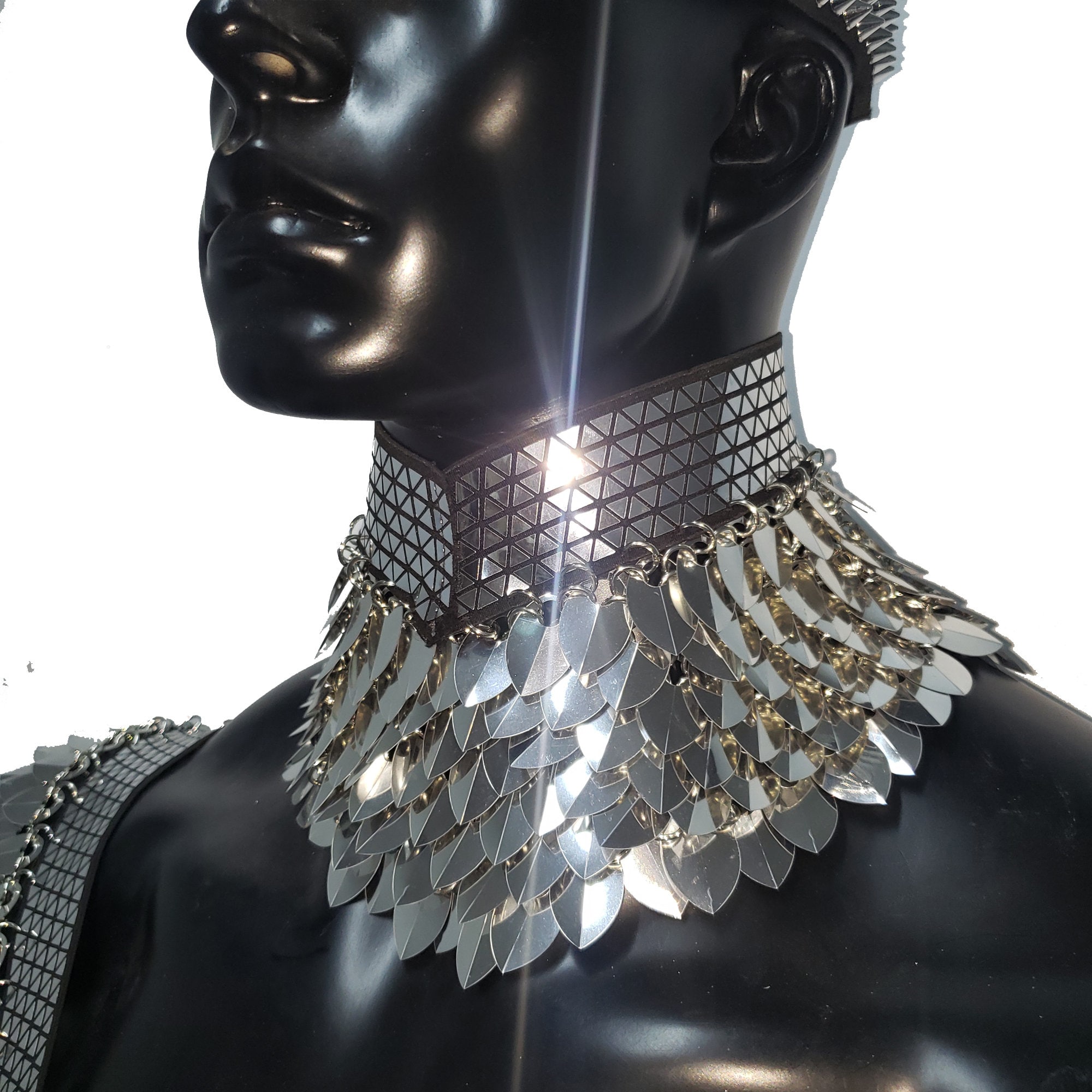 Christmas Outfit for Men ,scalemail Chest Haess, Chainmail Top Armor ...