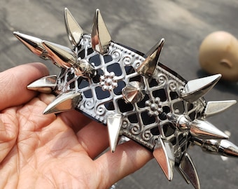 Metal Chocker,Vintage Filigree Gothic Choker,Spike Choker,Gothic Collar, PVC Choker,Punk Style  Fashion Necklace
