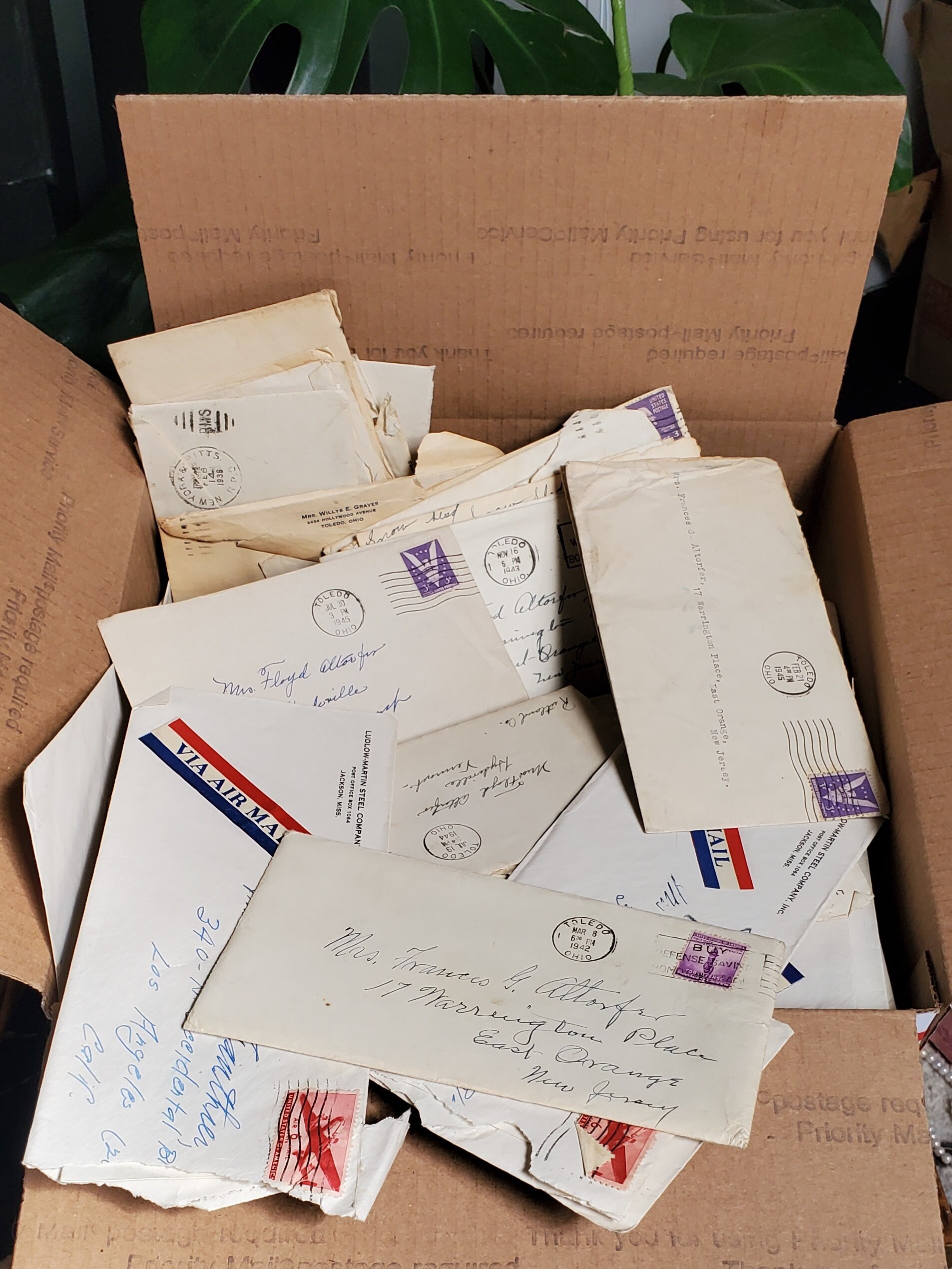 5, 10, 20 PACK RANDOM LETTERS - Mystery Letters 1880 - 1980 