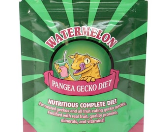 Pangea Watermelon with Insects Gecko Diet Reptiles - 8 Oz