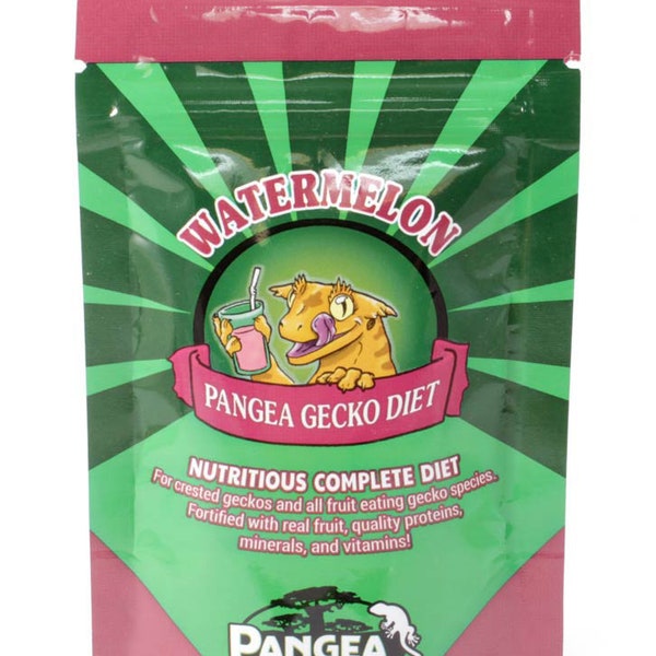 Pangea Watermelon with Insects Gecko Diet Reptiles - 8 Oz