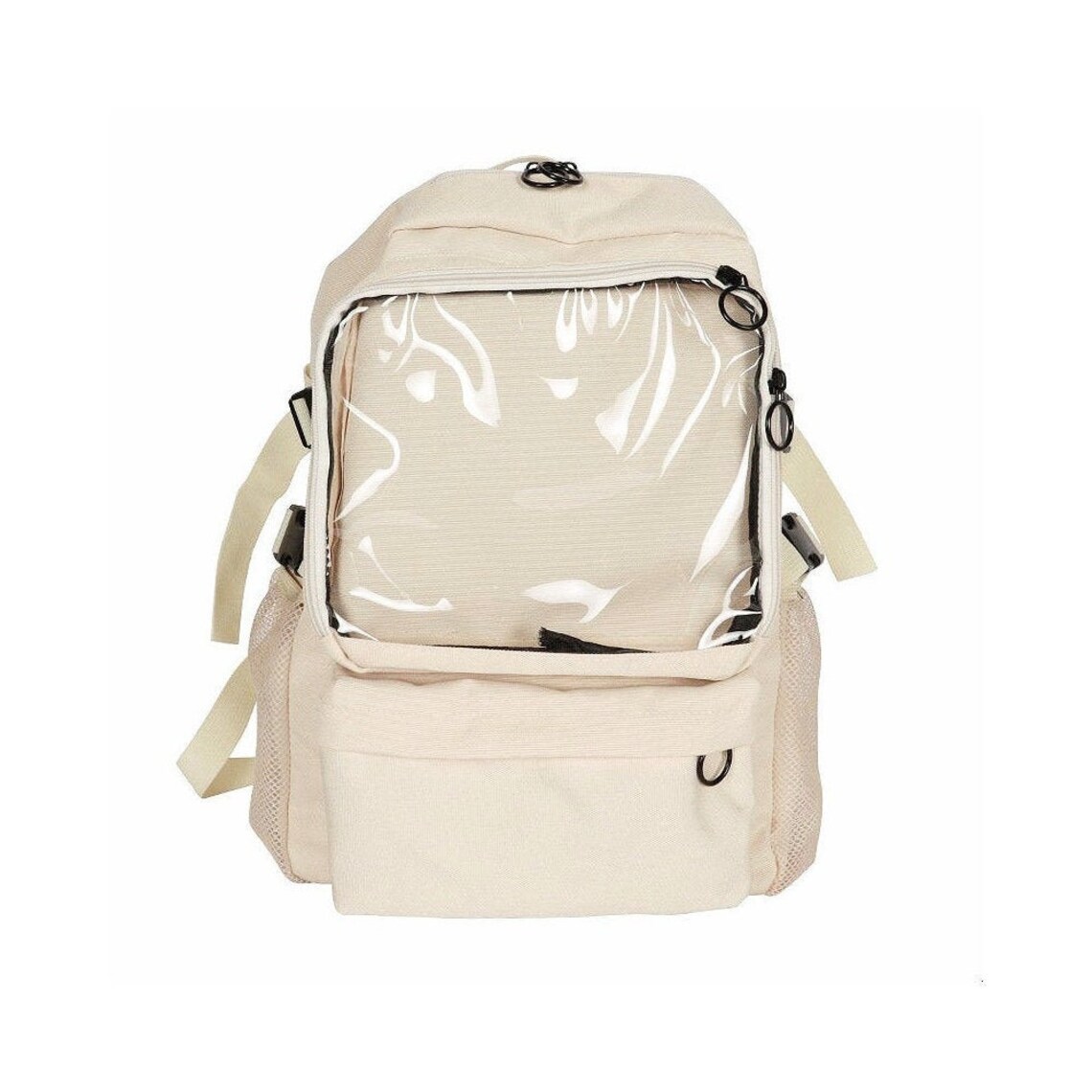 White Large ita Bag BackpackClear Window PurseAnime Top Etsy