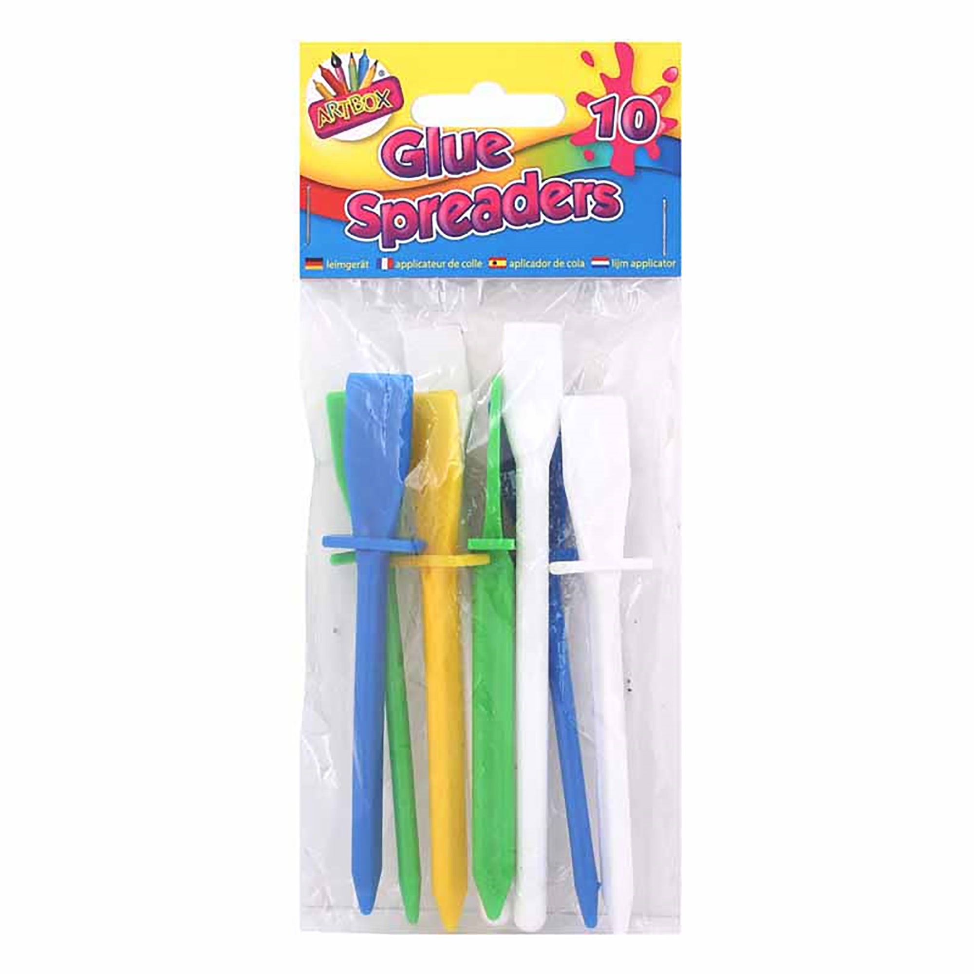 Plastic Glue Spreaders PVA Glue Paste Spatula Assorted Colours Etsy