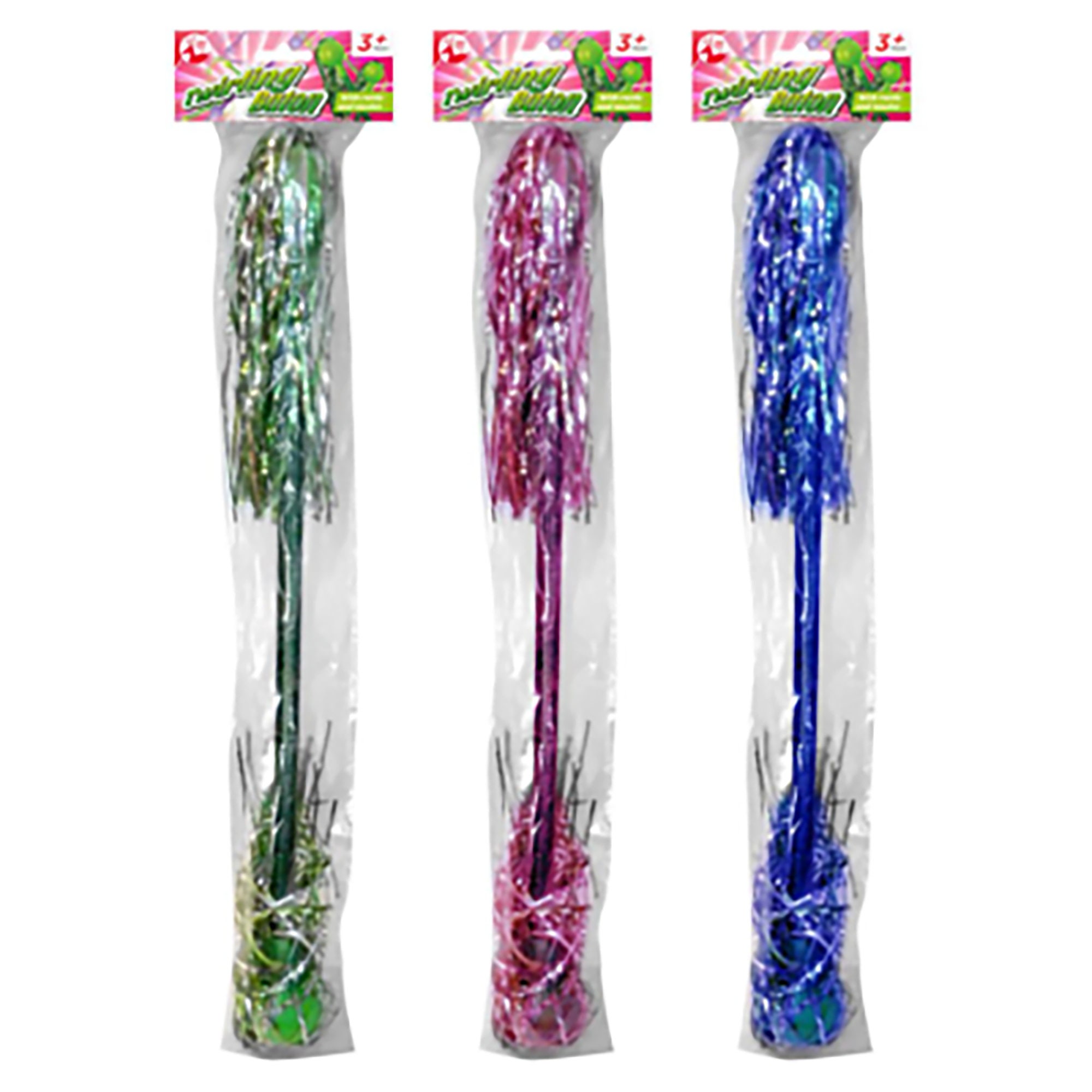 Schylling Twirling Baton - Metal Kids Baton - Rubberized Ends In