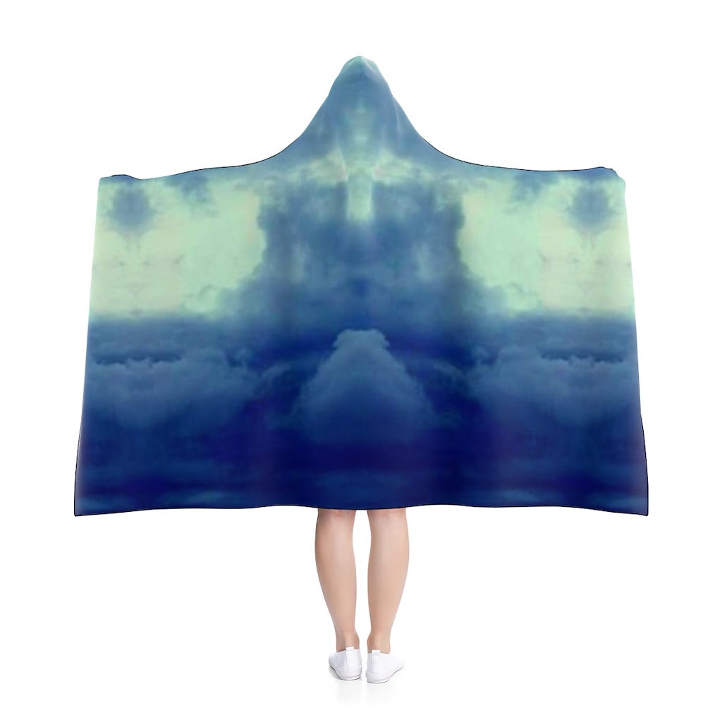 Premium Hooded Blanket Cloud Angel Fleece Blanket Adult Etsy