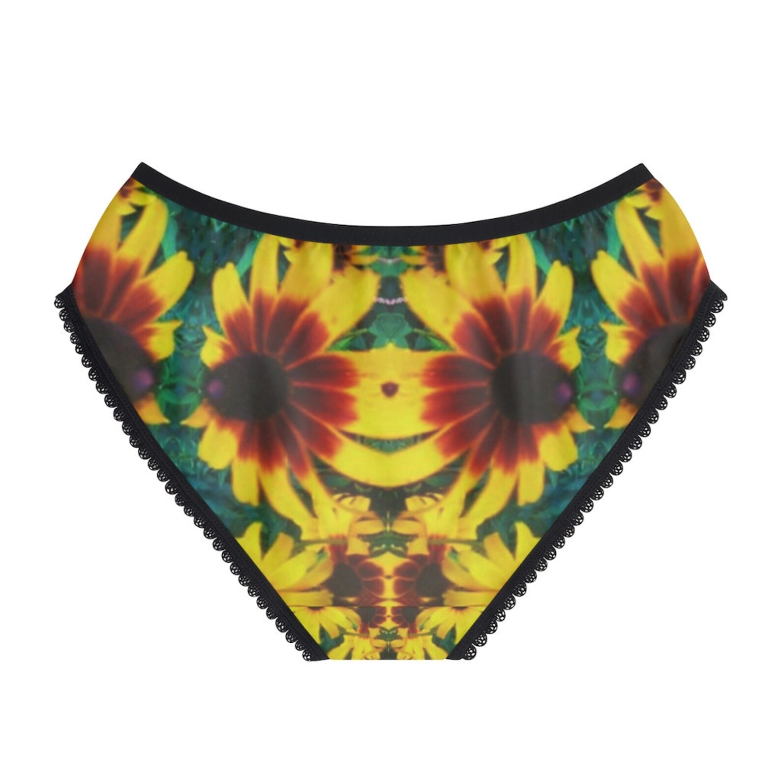Women's Underwear With a Cute Flower Pattern in a Boho Etsy