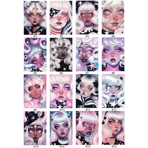 AB diamant kreuzstich Cartoon Dark Candy Girl 5D DIY diamant stickerei strass malerei diamant malerei