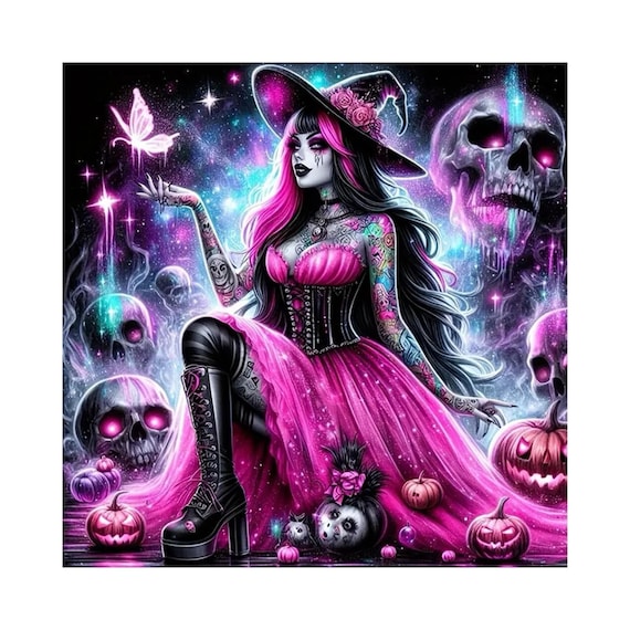 Kit per pittura a diamante con case colorate: mosaico di strass - Italia