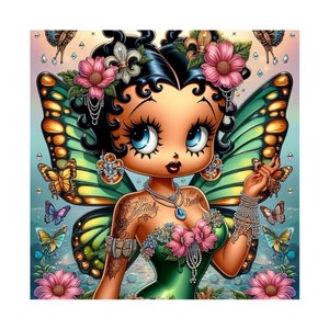 Fairy Girl Diamond Painting Kit: Mosaic Embroidery Art, Full Drill