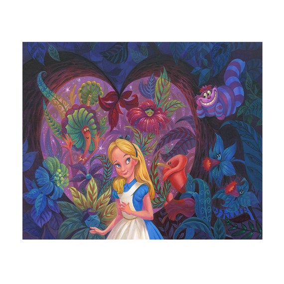 5D DIY Diamond Painting Alice in Wonderland Cross Stitch