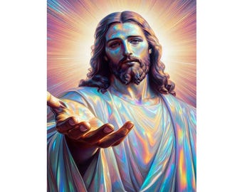 Jesus Diamond Art Painting Kit: Mosaic Embroidery Home Decor