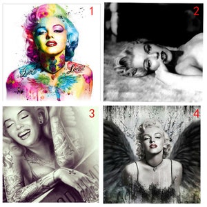 5D DIY Monroe Diamant Malerei Stickerei Diamant Mosaik Kreuzstich Handwerk Kits Dekoration