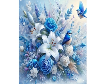 Juego De Diamond Painting 5D De 2 Piezas Para Adultos 30 X 40 Cm, DIY Pintura De Diamante Búho Castillo Nocturno Cuadro Diamantes Adecuada Para Principiantes, Para El Hogar, Decoración De Paredes
