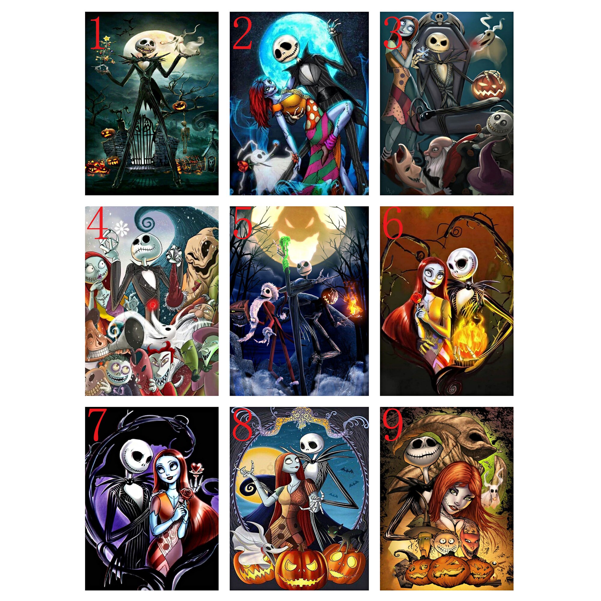 Disney Diamond Painting 5D The Nightmare Before Christmas Sally Pictures  Rhinestones Embroidery Cross Stitch Mosaic Wall Art