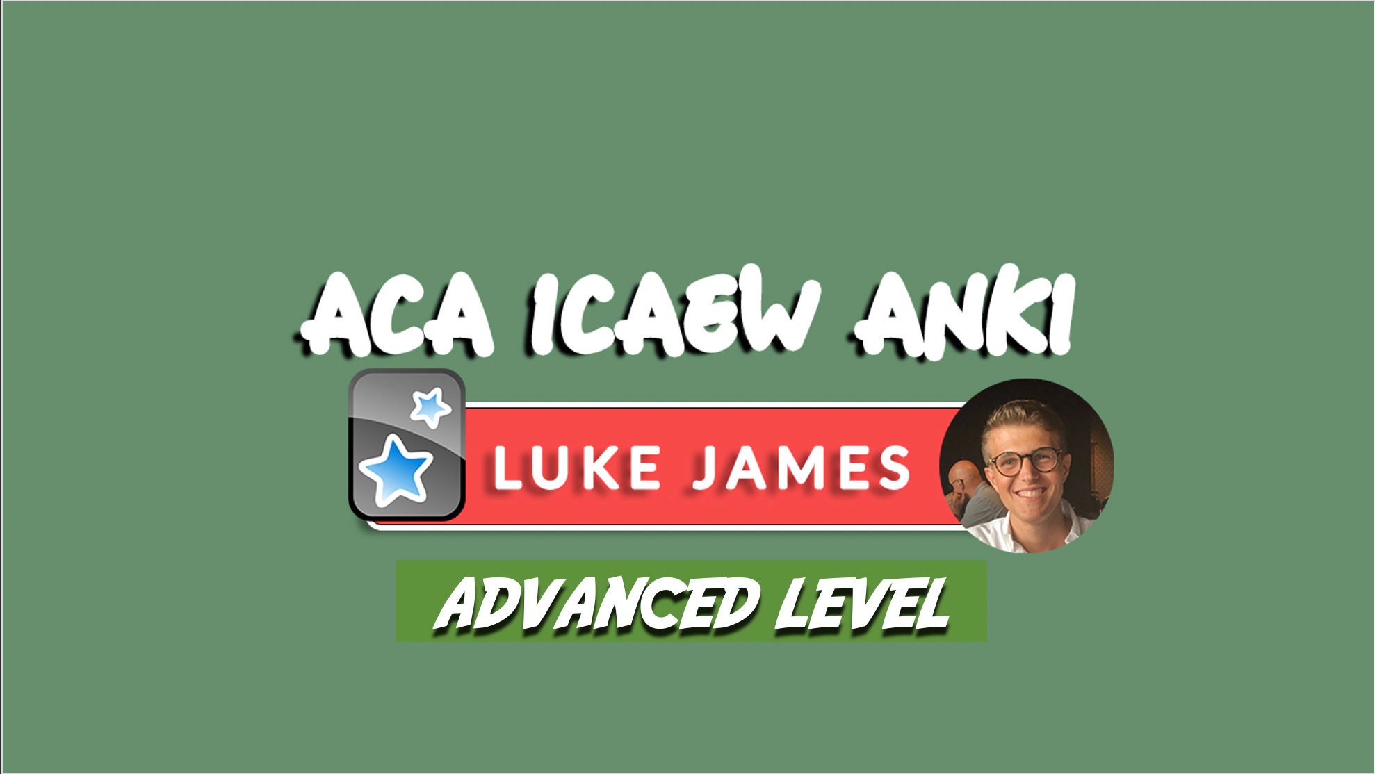 ACA Advanced Level Anki Flashcards by Luke James Etsy UK