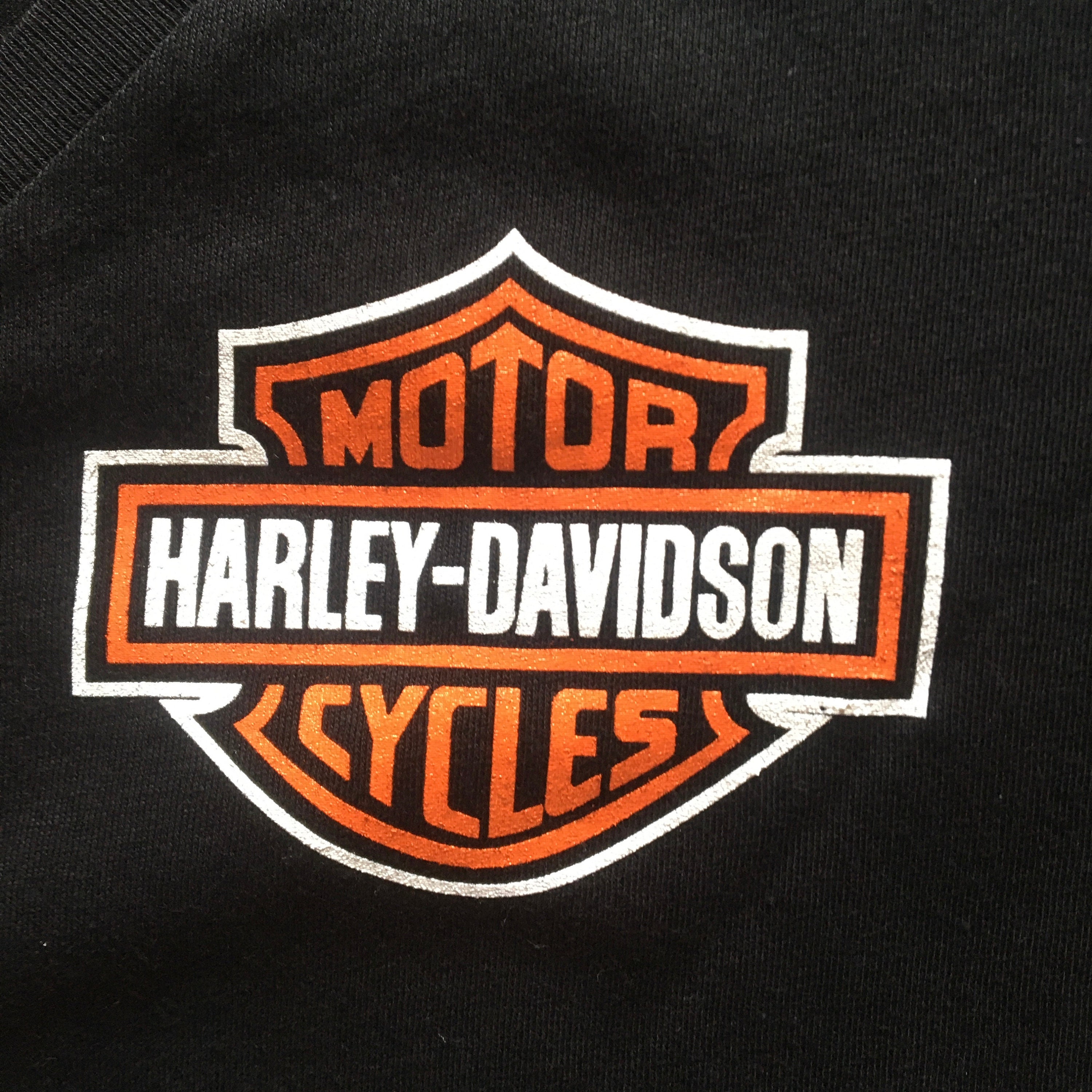 Womens Black Classic Harley Davidson Motorcycle Emblem Eagle | Etsy