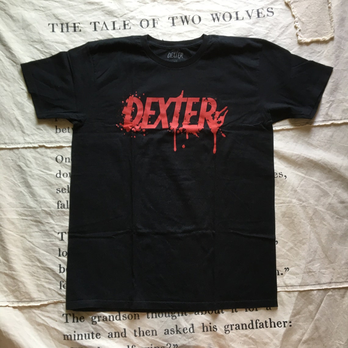 Dexter Graphic Black Unisex T-Shirt Tee Size L | Etsy