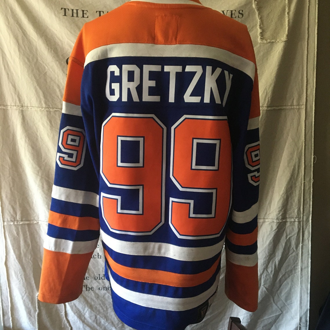 Wayne Gretzky 99 Official NHL Edmonton Oilers Hockey Jersey Etsy