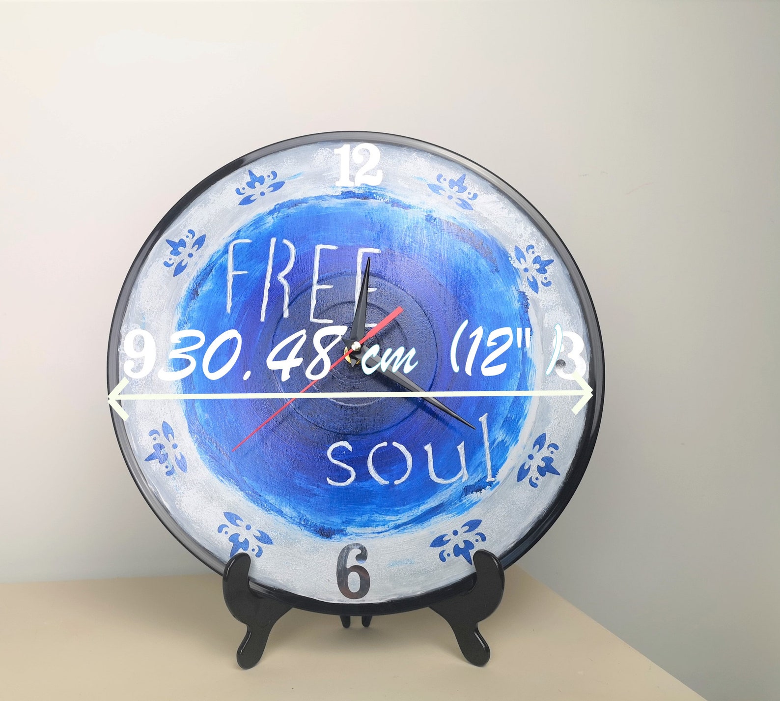 Free Soul CLOCK 12 30.48cm Etsy