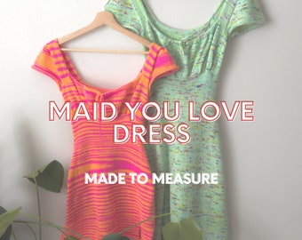 MAID YOU LOVE Dress Made to Measure Summer Knitting Pattern