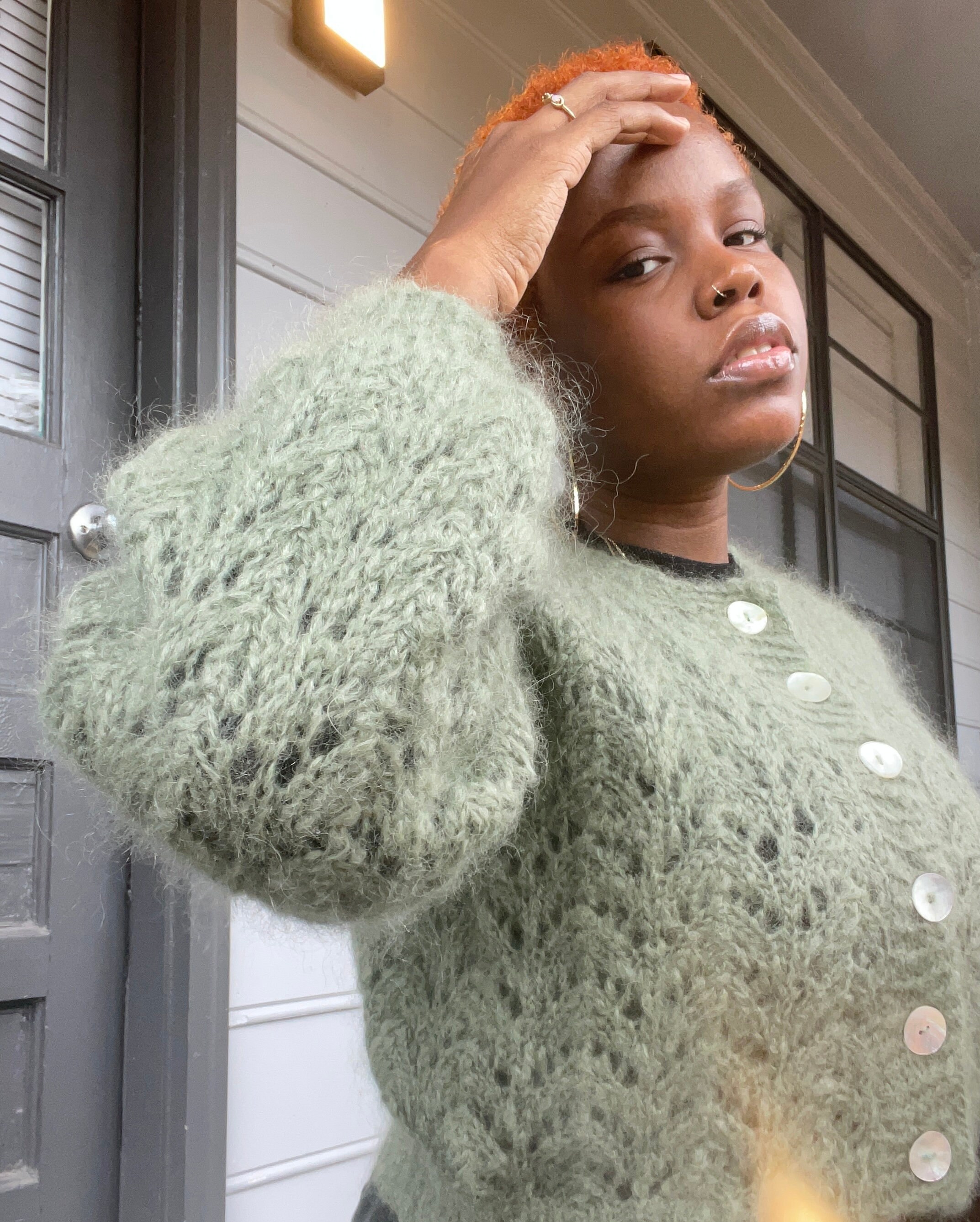 MOHAIR INTENTIONS SWEATER Romantic Lace Knitting Pattern - Etsy