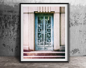 Cemetery Door Photography Print - Unframed Wall Art Print - Original Photo Print - Ornate Door Photography