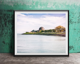 ADLER PLANETARIUM Photography Print - Original Unframed Wall Art Print - Chicago Museum Photography