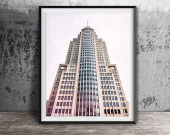 Chicago Photography Art Print - Original Unframed Wall Art Print - City Photo Print - Downtown Chicago Skyline - NBC Tower Building