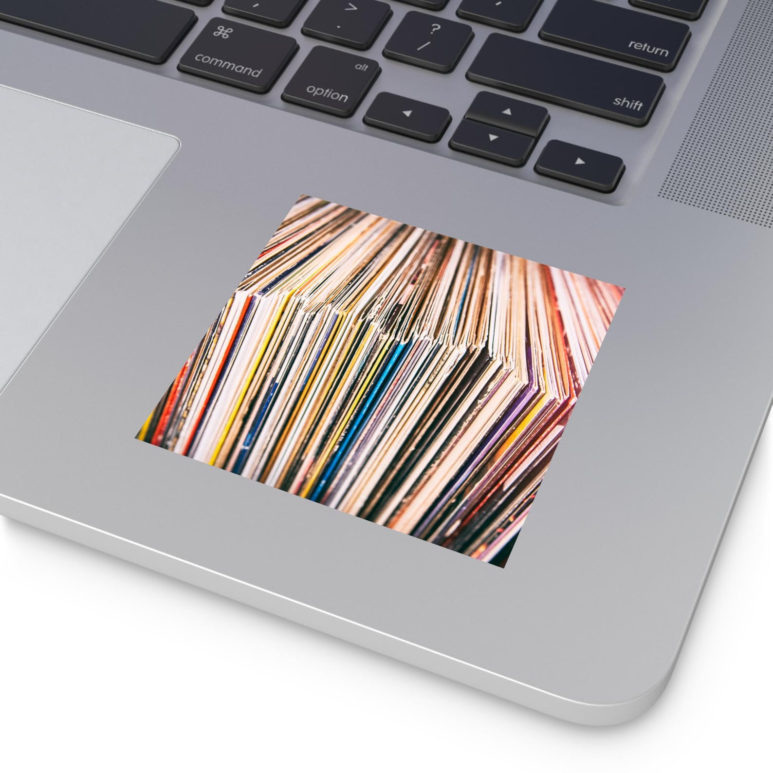 Square Record Vinyl Records Sticker Square Vinyl Sticker | Record Collection ...