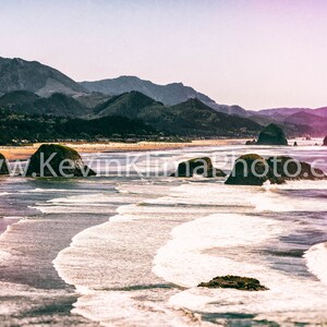 CANNON BEACH, OREGON Photography Print Original Unframed Wall Art Print Photo Print Oregon Coast Beaches Haystack Rock image 2