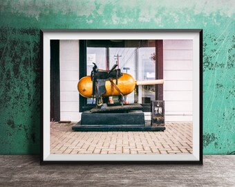 CORN DOG Photography Print - Original Unframed Wall Art Print - Vintage Hot Dog Stand Ride Photo Print - Modern Photography Decor