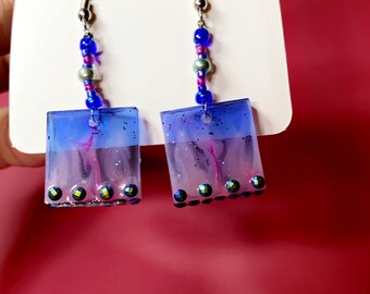 Funky handmade earrings!