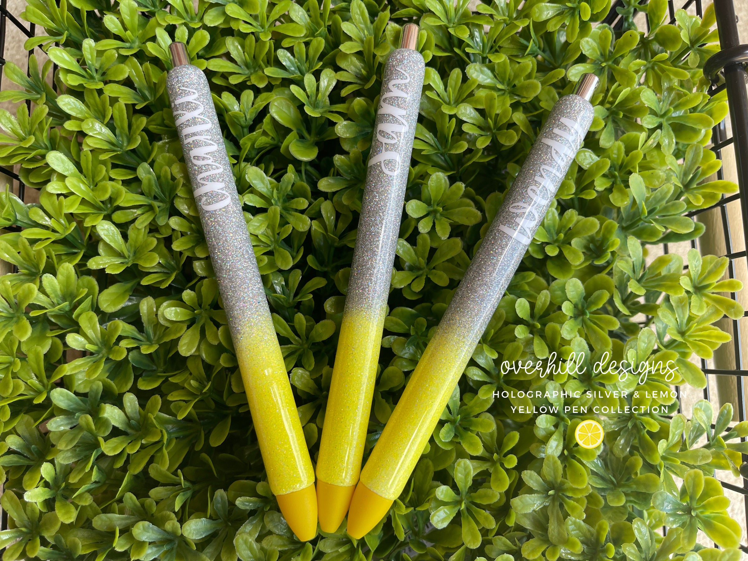 Shimmery Pastel Ombre Rainbow Mechanical Pencil Set Pencils Blue Green  Yellow Pink Purple Rainbow Pencils 