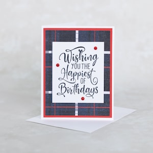 Deseándole la tarjeta de cumpleaños más feliz
