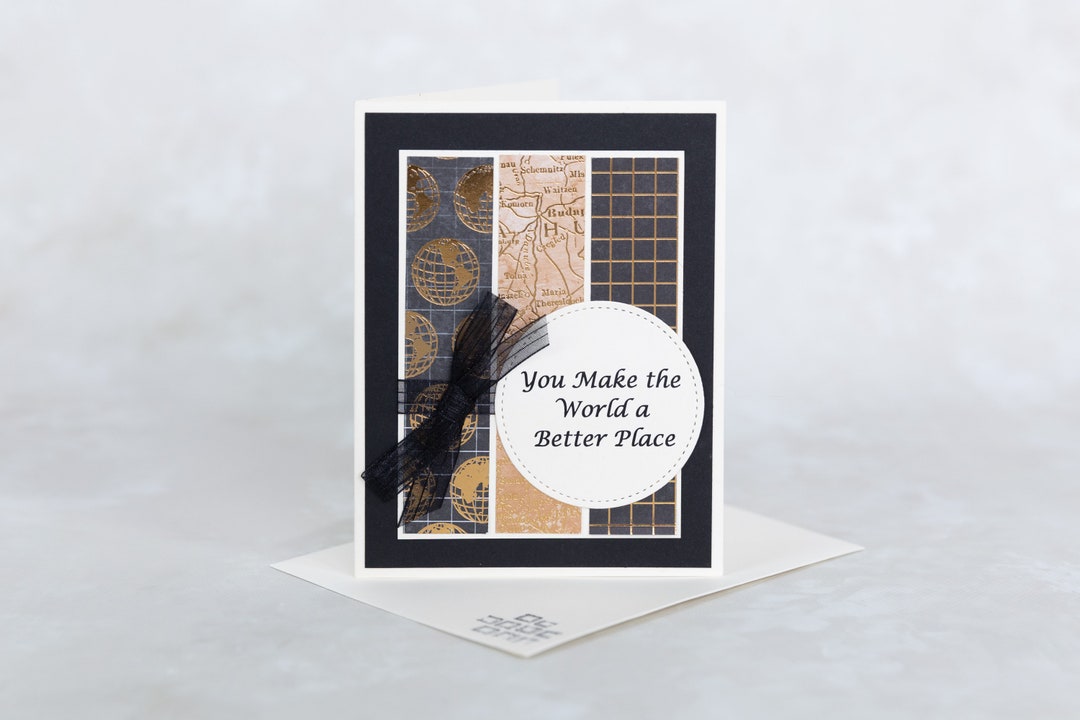 You Make the World a Better Place Card - Etsy