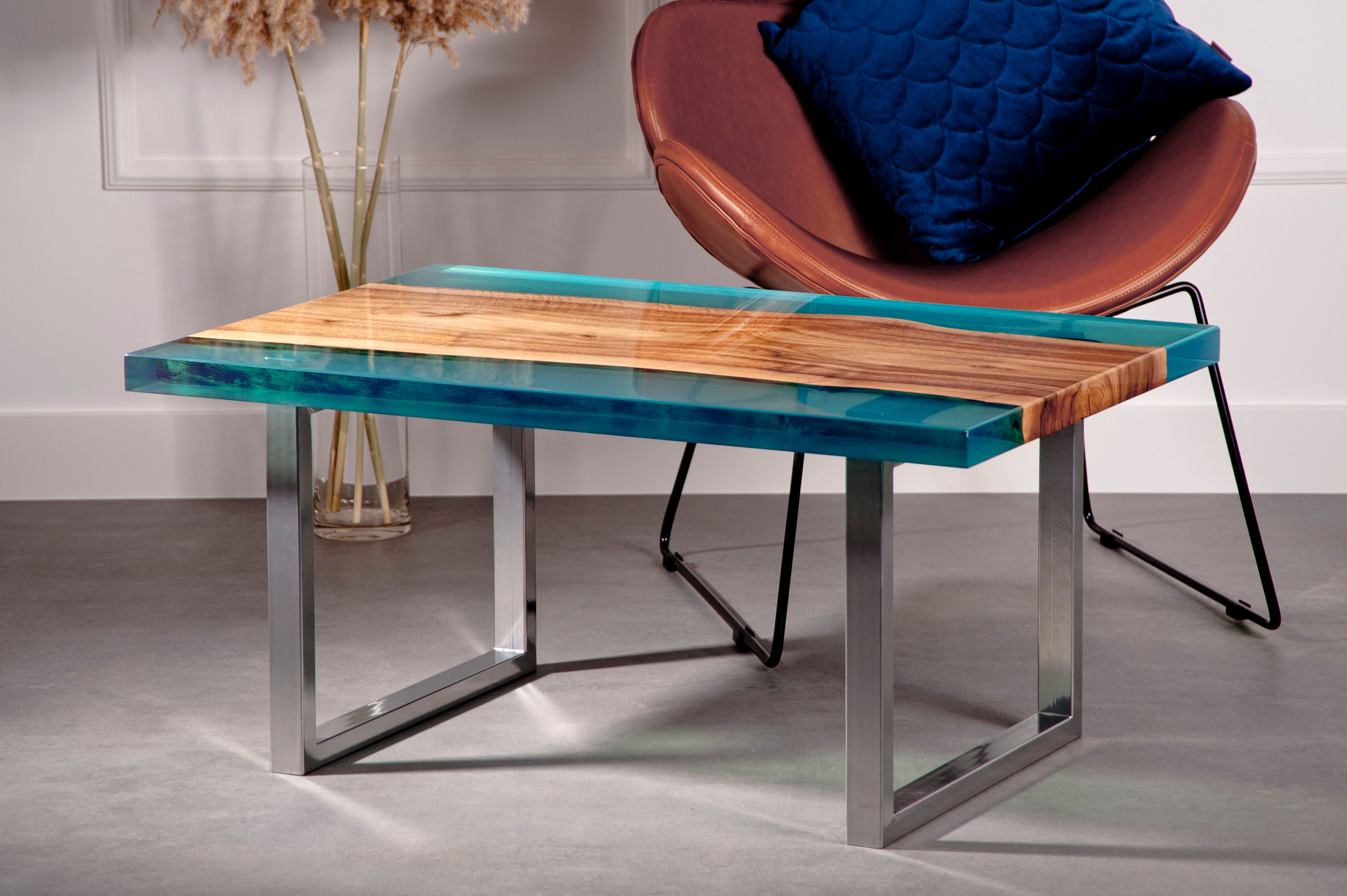 table Basse En Résine,
