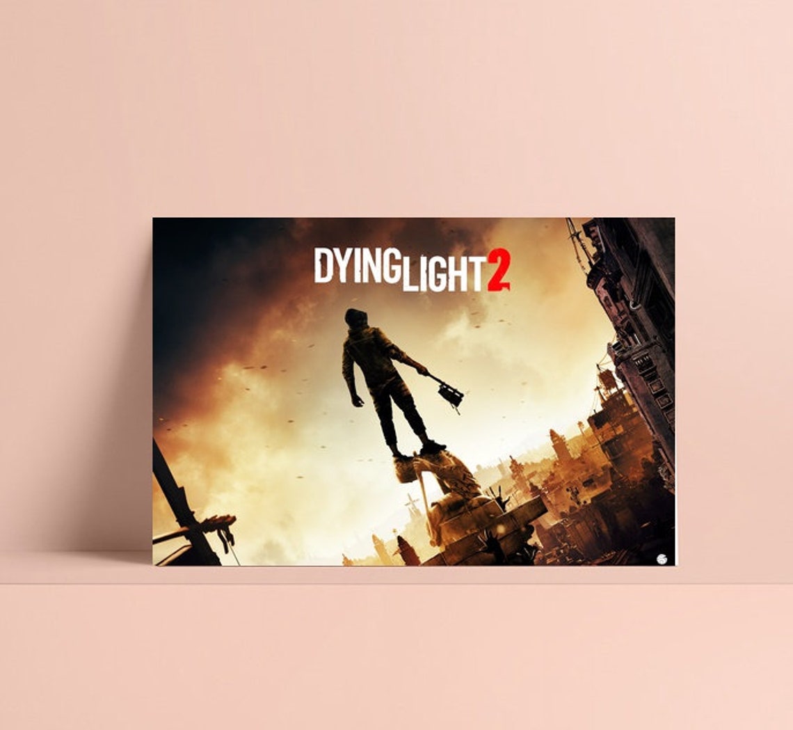 Dying Light Game Poster unframe poster Canvas poster Etsy