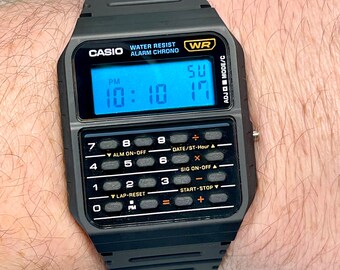 Calculator Watch - Etsy