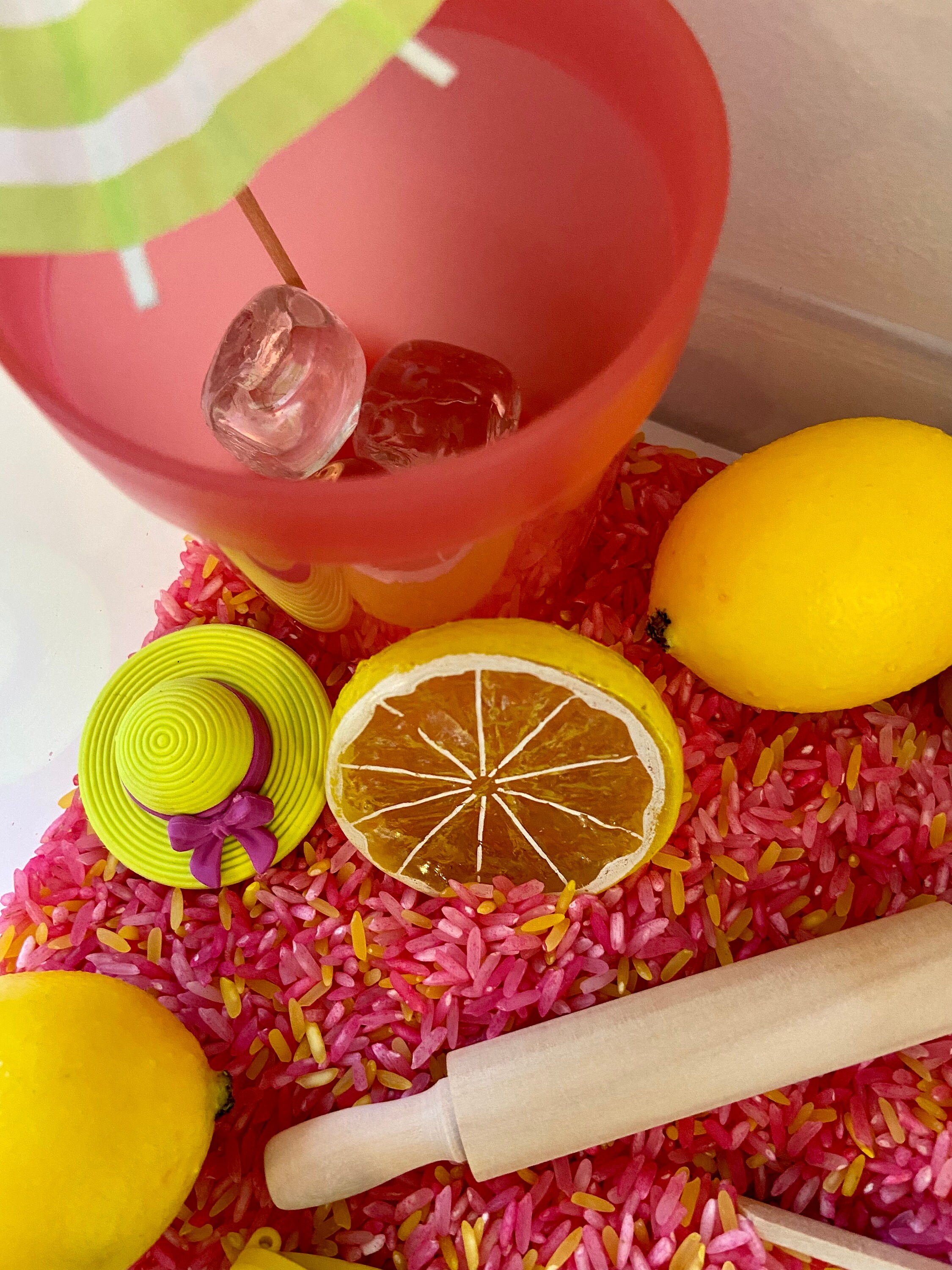 Lemonade Sensory Kit Lemonade Sensory box Lemonade Etsy