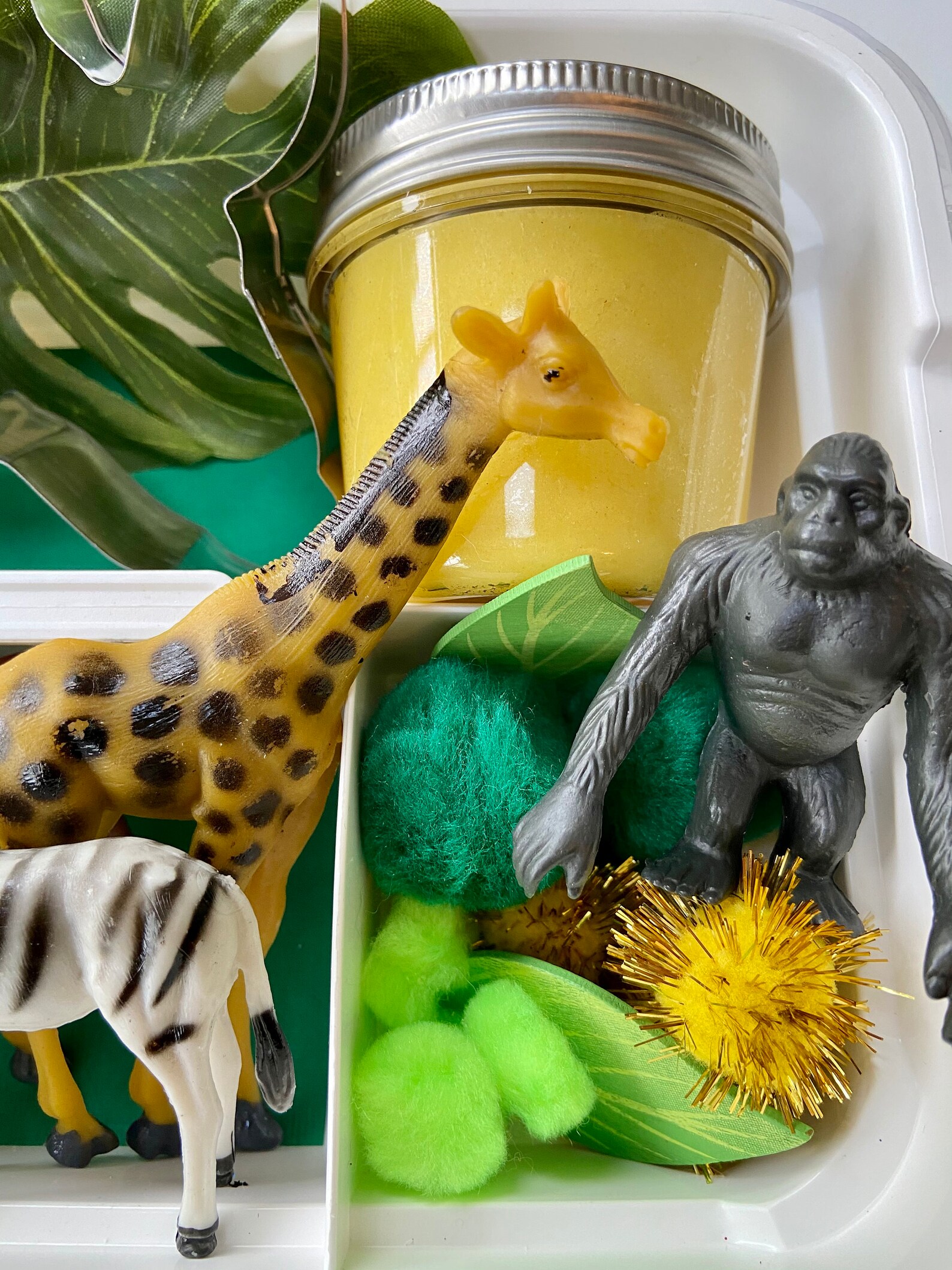 Jungle Safari Play Dough Kit Safari Playdough kit Wild Etsy