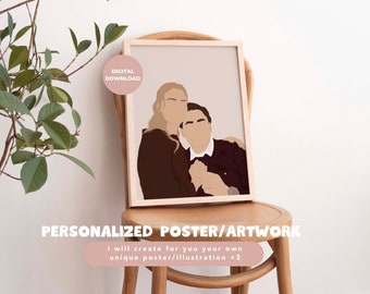 Personalised poster/illustration